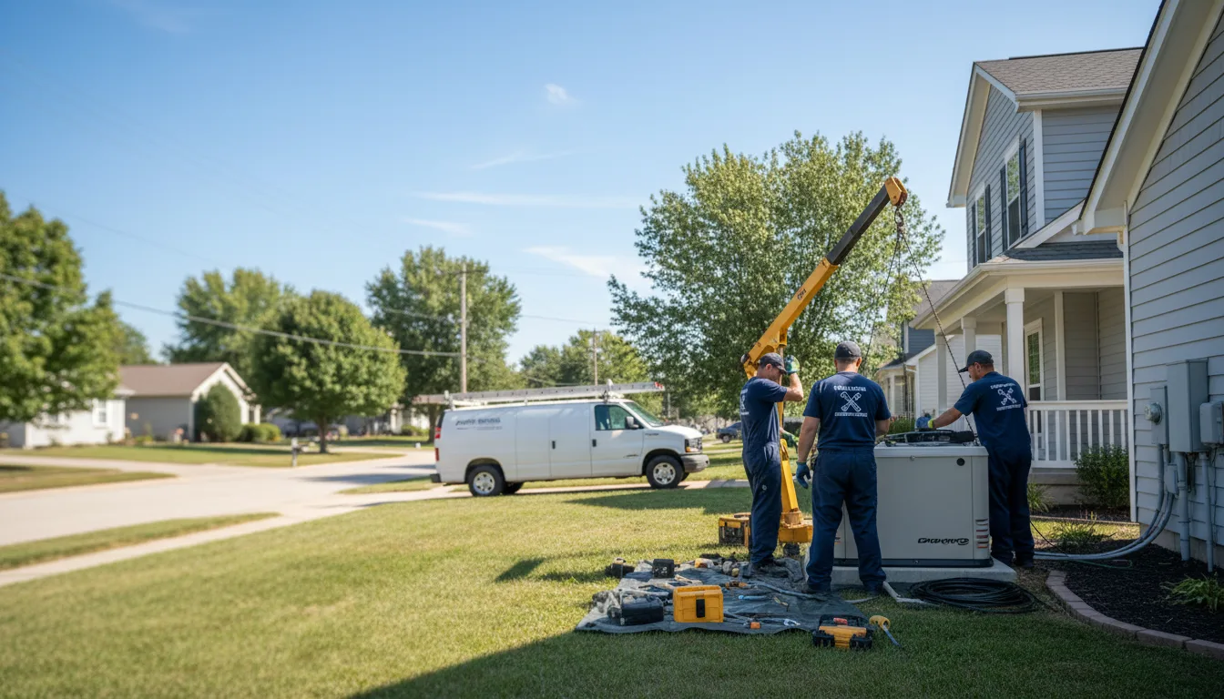 Generator Installation in Elizabeth, LA near me